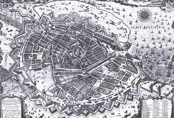 Pitersen'sche Karte Hamburg 1644