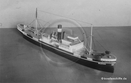 Kösterschiff Dampfer Eilenau