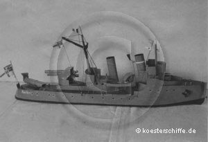 Hanse Hafenbaukasten Torpedobootszerstörer