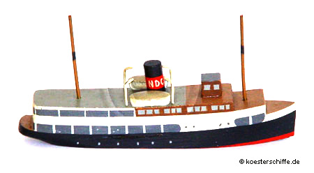 Köster-Modell Motorschiff der NDC Kiel