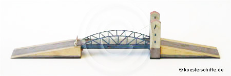 Köster-Modell Fluß- oder Kanalbrücke