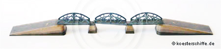 Köster-Modell Große Flußbrücke mit 3 Rundbögen