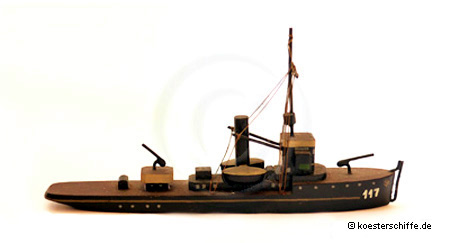 Köster-Modell  Minensuchboot