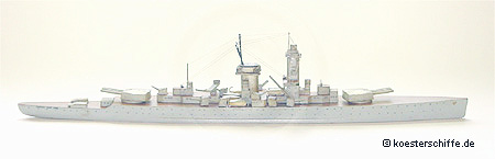 Köster-Modell Panzersvhiff Admiral Graf Spee