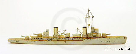 Köster-Modell  Artillerieschulschiff