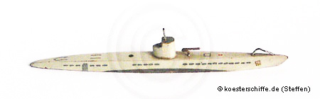Köster-Modell Unterseeboot 500 t