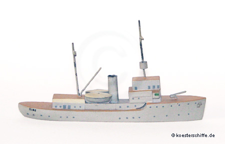 Köster-Modell  Fischereischutzboot