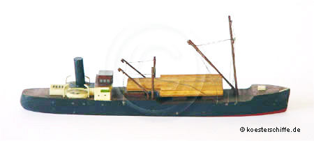 Köster-Modell Holzdampfer