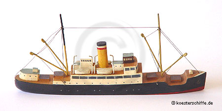 Köster-Modell Fahrgast- und Frachtschiff
