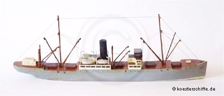 Köster-Modell Übersee-Frachtdampfer