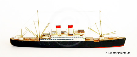 Köster-Modell Fahrgastschiff, ca. 12.000 Tons