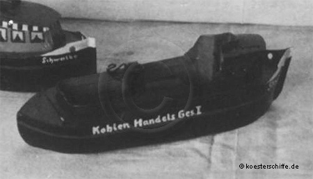 Köster-Modell H.H.B.K. Schleppbarkasse