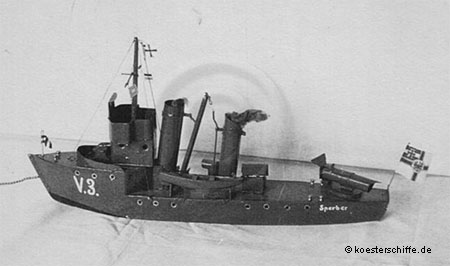 Köster-Modelle H.H.B.K. Torpedoboot