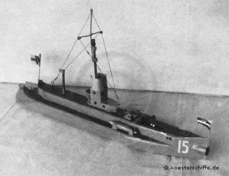 Köster-Modelle H.H.B.K. Unterseeboot