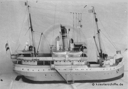Köster-Modelle H.H.B.K. Grosser Passagierdampfer