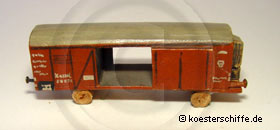 Köster-Modell gedeckter Güterwagen, Bild 1