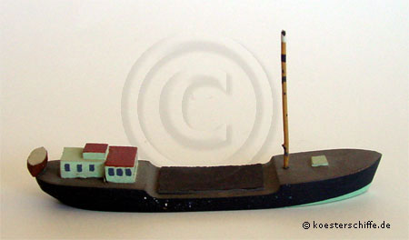 Köster-Modell Plattenmodell Küsten- und Motorfrachtschiff