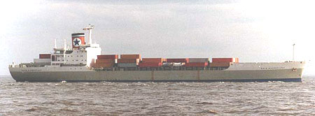 Containerschiff California Star