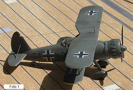 Modell Trägerflugzeug Arado Ar 197, Foto 1